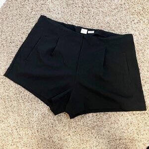 a new day Black High Waist Tailored Shorts